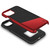 ZIZO DIVISION Series for iPhone 11 Case - Military-grade Protection with Heavy-duty Shock Absorbtion - Black / Metallic Red