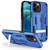 ZIZO TRANSFORM Series for iPhone 12 / iPhone 12 Pro Case - Rugged Dual-layer Protection with Kickstand - Blue