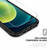 ZIZO ION Series for iPhone 12 Mini Case - Military Grade Drop Tested with Tempered Glass Screen Protector - Black Smoke