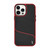 ZIZO DIVISION Series for iPhone 13 Pro Max Case - Sleek Modern Protection - Black & Red