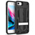 ZIZO TRANSFORM Series for iPhone SE (3rd and 2nd gen)/8/7 Case Rugged Dual-layer Protection with Kickstand - Black