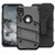 ZIZO Bolt Series for iPhone XR Case with Screen Protector Kickstand Holster Lanyard - Gun Metal Gray