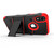 ZIZO Bolt Series for iPhone XR Case with Screen Protector Kickstand Holster Lanyard - Black & Red