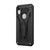 ZIZO STATIC Series for iPhone XR Case Military Grade Drop Tested with Built In Kickstand (Black/Black)