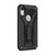 ZIZO STATIC Series for iPhone XR Case Military Grade Drop Tested with Built In Kickstand (Black/Black)