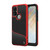 ZIZO DIVISION Series for Moto G Play (2023) Case - Sleek Modern Protection - Black & Red