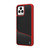 ZIZO DIVISION Series for T-Mobile REVVL 6 5G Case - Sleek Modern Protection - Black & Red