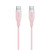ZIZO PowerVault Cable USB-C to USB-C 6FT - Peach