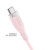 ZIZO PowerVault Cable USB-C to USB-C 6FT - Peach