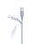ZIZO PowerVault Cable USB-C to USB-C 6FT - Purple