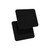 ZIZO TREKPLATE Magnetic Mount Replacement Plates - Black