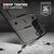 ZIZO BOLT Series for Galaxy S21 Plus Case with Screen Protector Kickstand Holster Lanyard - Gun Metal Gray