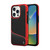 ZIZO DIVISION Series for iPhone 14 Pro (6.1) Case - Sleek Modern Protection - Black & Red