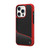 ZIZO DIVISION Series for iPhone 14 Pro (6.1) Case - Sleek Modern Protection - Black & Red
