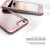 ZIZO ION Series for iPhone SE (3rd and 2nd gen)/8/7 Case - Rose Gold & Clear
