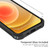 MyBat Pro Warrior Series Case for Apple iPhone 12 mini - Black