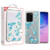 MyBat TUFF Series Case for Samsung Galaxy S20 Ultra - Semi Transparent White Frosted Aqua Myositis