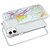 MyBat TUFF Kleer Hybrid Case for Apple iPhone 11 - White Marbling / Electroplating Silver