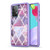 MyBat Hybrid Case for Samsung Galaxy A52 5G - Purple Marbling / Purple