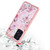 MyBat Hybrid Case for Samsung Galaxy A52 5G - Roses Marbling / Pink