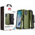 MyBat Pro Antimicrobial Maverick Series Case with Holster for Motorola Moto G 5G (2023) - Army Green / Black