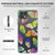MyBat Pro Mood Series Case for Boost Celero 5G 2.0 - Neon Butterflies