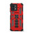 MyBat Sturdy Hybrid Protector Cover (with Stand) for Motorola Moto G Stylus 5G (2023) - Red / Black