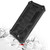 MyBat Sturdy Hybrid Protector Cover (with Stand) for Apple iPhone 15 - Black / Black