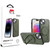 MyBat Pro Stealth Series w/ MagSafe Case for Apple iPhone 15 Plus (6.7) - Army Green / Black