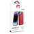 MyBat Pro Stealth Series w/ MagSafe Case for Apple iPhone 15 Plus (6.7) - Red / Black