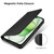 MyBat Pro Executive Series Wallet Case for Apple iPhone 15 Plus - Black