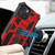 MyBat Sturdy Hybrid Protector Cover (with Stand) for Apple iPhone 15 Plus (6.7) - Red / Black