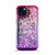 MyBat Quicksand Glitter with Diamonds Protector Cover for Apple iPhone 15 Plus (6.7) - Purple / Pink  Gradient