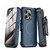 MyBat Pro Antimicrobial Maverick Series w/ MagSafe Case with Holster and Tempered Glass for Apple iPhone 15 Pro - Blue / Black