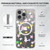 MyBat Pro Mood Series MagSafe Case (with Diamonds) for Apple iPhone 15 Pro (6.1) - Starstruck