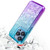 MyBat Quicksand Glitter with Diamonds Protector Cover for Apple iPhone 15 Pro (6.1) - Purple / Blue Gradient