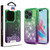 MyBat Quicksand Glitter with Diamonds Protector Cover for Apple iPhone 15 Pro (6.1) - Purple / Green Gradient