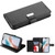 MyBat MyJacket Wallet Xtra Series for Apple iPhone 15 Pro Max (6.7) - Black / Black