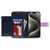 MyBat MyJacket Wallet Xtra Series for Apple iPhone 15 Pro Max - Purple / Dark Blue
