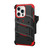 ZIZO BOLT Bundle iPhone 15 Pro Case with Tempered Glass - Red