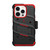ZIZO BOLT Bundle iPhone 15 Pro Case with Tempered Glass - Red