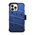 ZIZO BOLT Bundle iPhone 15 Pro Max Case with Tempered Glass - Blue