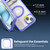 MyBat Pro Lunar Series w/ MagSafe Case for Apple iPhone 15 - Purple