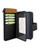 Piel Frama 960 Black Ostrich WalletMagnum Leather Case for iPhone 15 Pro