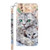 Google Pixel 8 3D Painted Pattern Leather Phone Case - Two Loving Cats