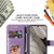 Google Pixel 8 7-petal Flowers Embossing Leather Phone Case - Light Purple