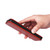 Google Pixel 8 Carbon Fiber Texture Flip Leather Phone Case - Brown