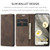 Google Pixel 8 CaseMe 013 Multifunctional Horizontal Flip Leather Phone Case - Coffee