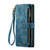 Google Pixel 8 CaseMe C30 Multifunctional Leather Phone Case - Blue