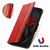Google Pixel 8 CaseNeo Splicing Dual Magnetic Buckle Leather Phone Case - Dark Brown